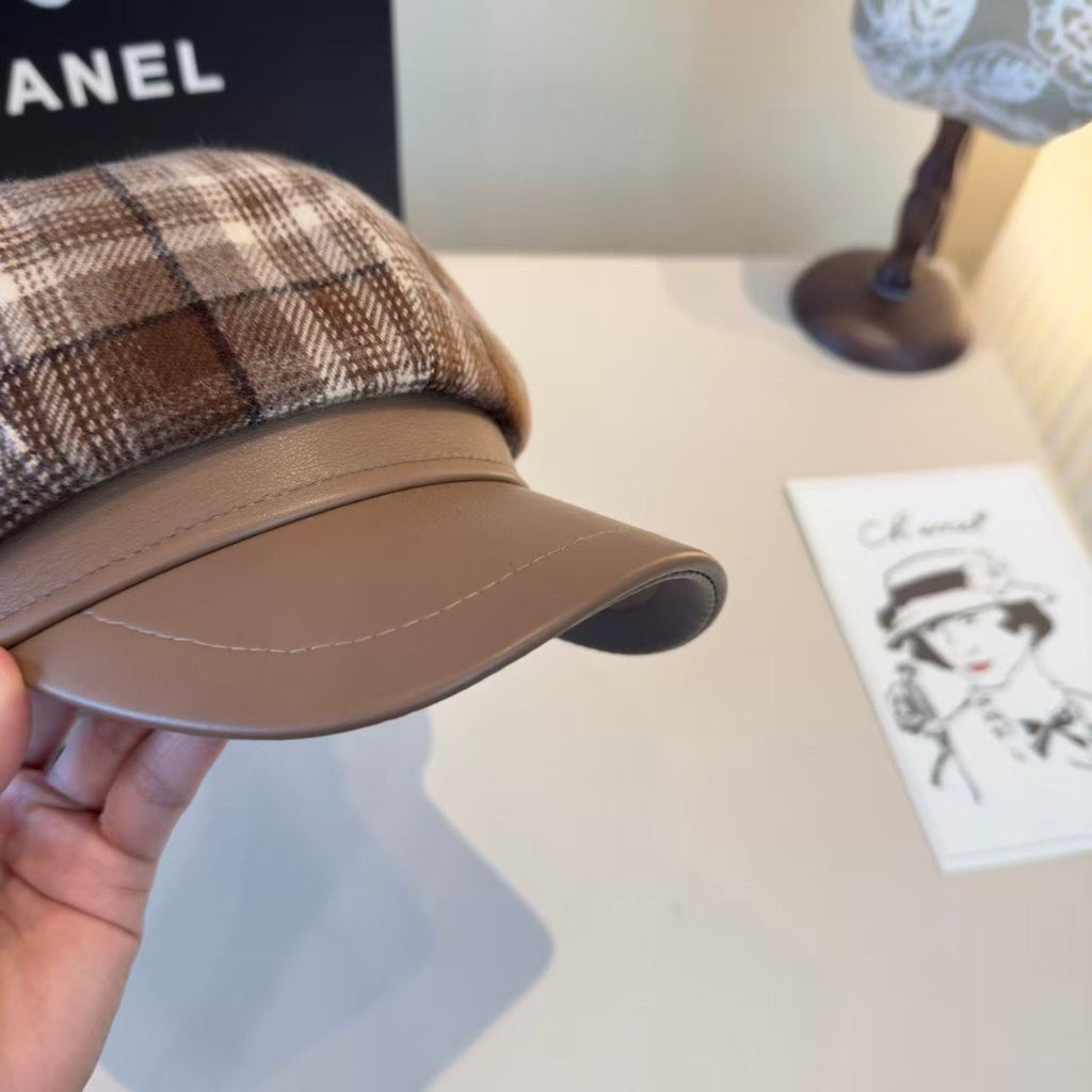 New plaid hat