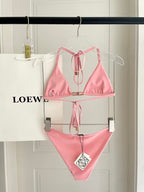 New split swimsuit