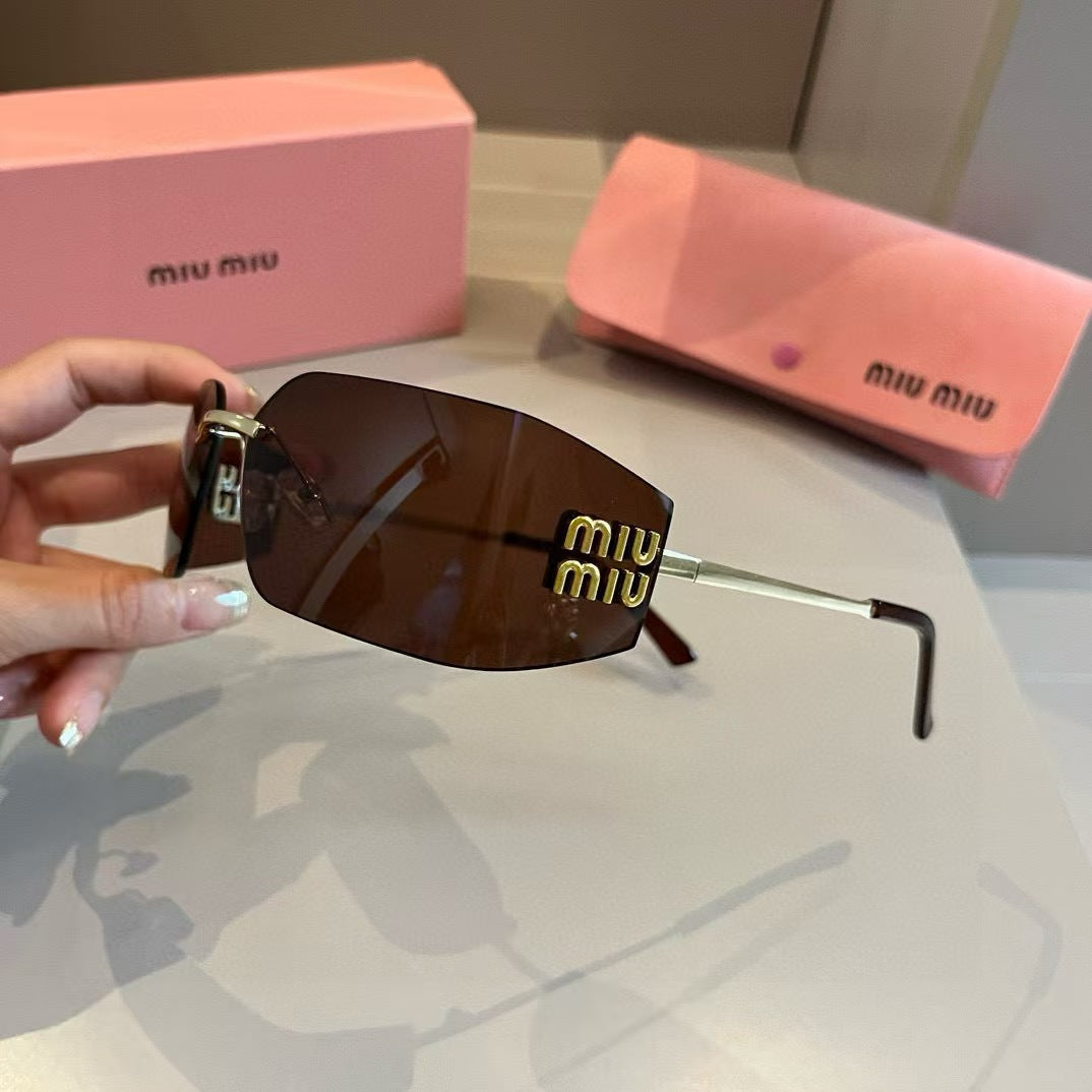 New frameless sunglasses