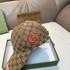 Embroidered baseball cap on the side