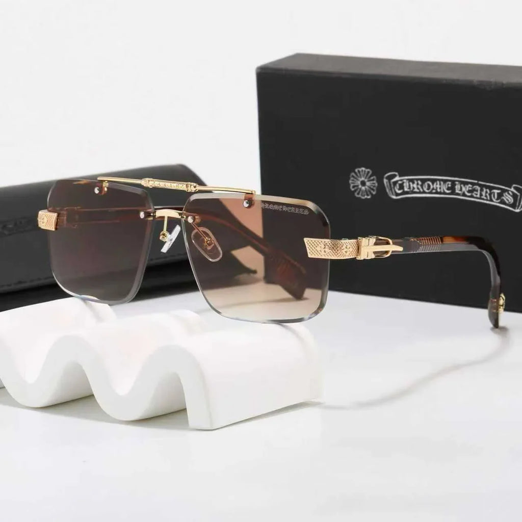 Rimless Square Sunglasses