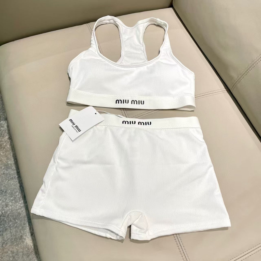 New Knitted Split Swimsuit