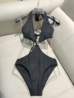 New retro patterned swimsuit