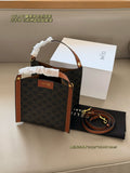 Small cube bucket bag tote bag