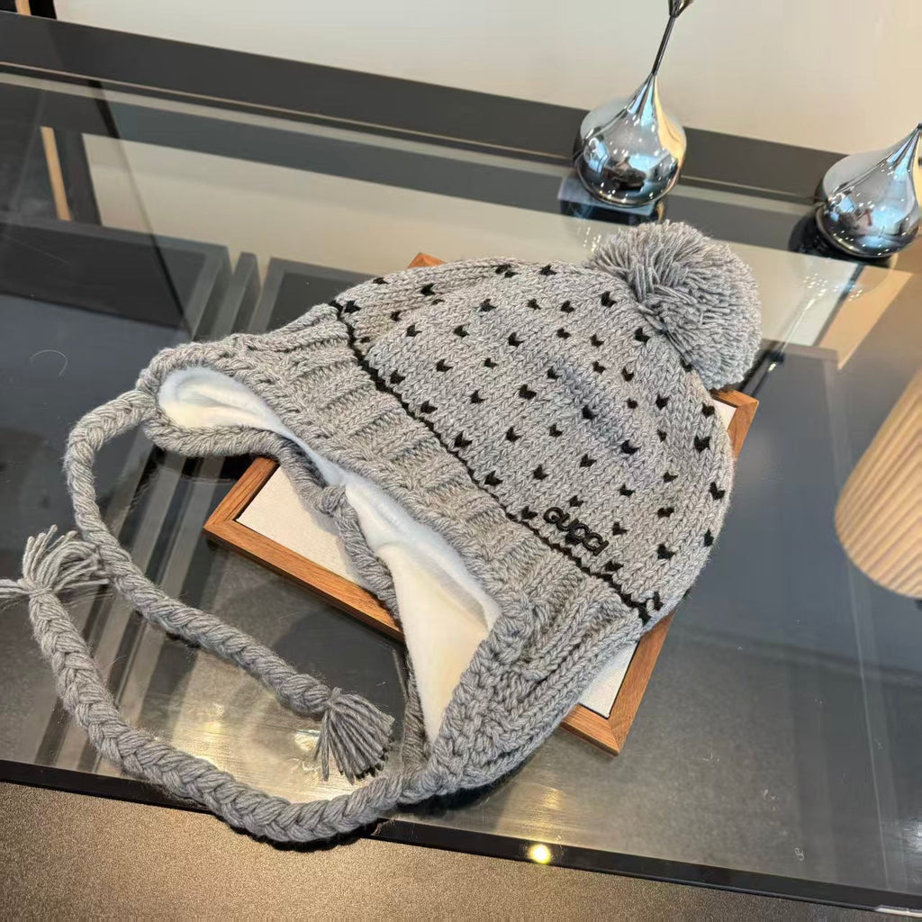 Explosive Knitted Ear Protection Hat