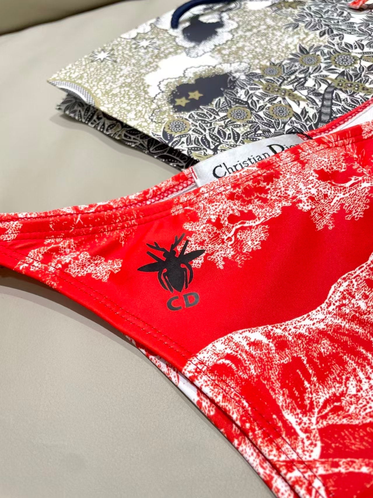 Hot selling animal print camisole swimsuit