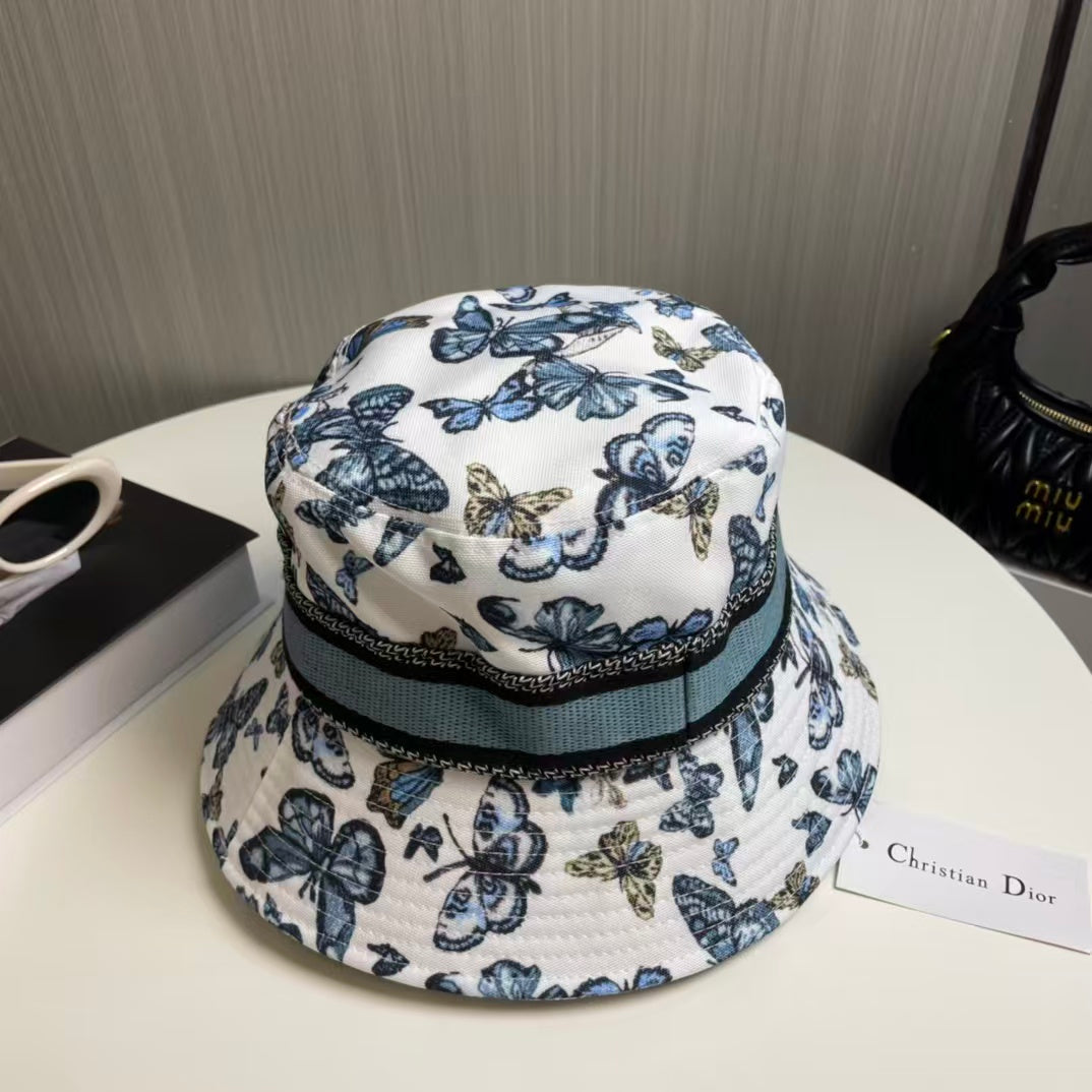 Flower fisherman hat