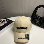 Embroidered letter new baseball cap
