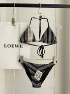 New striped swimsuit