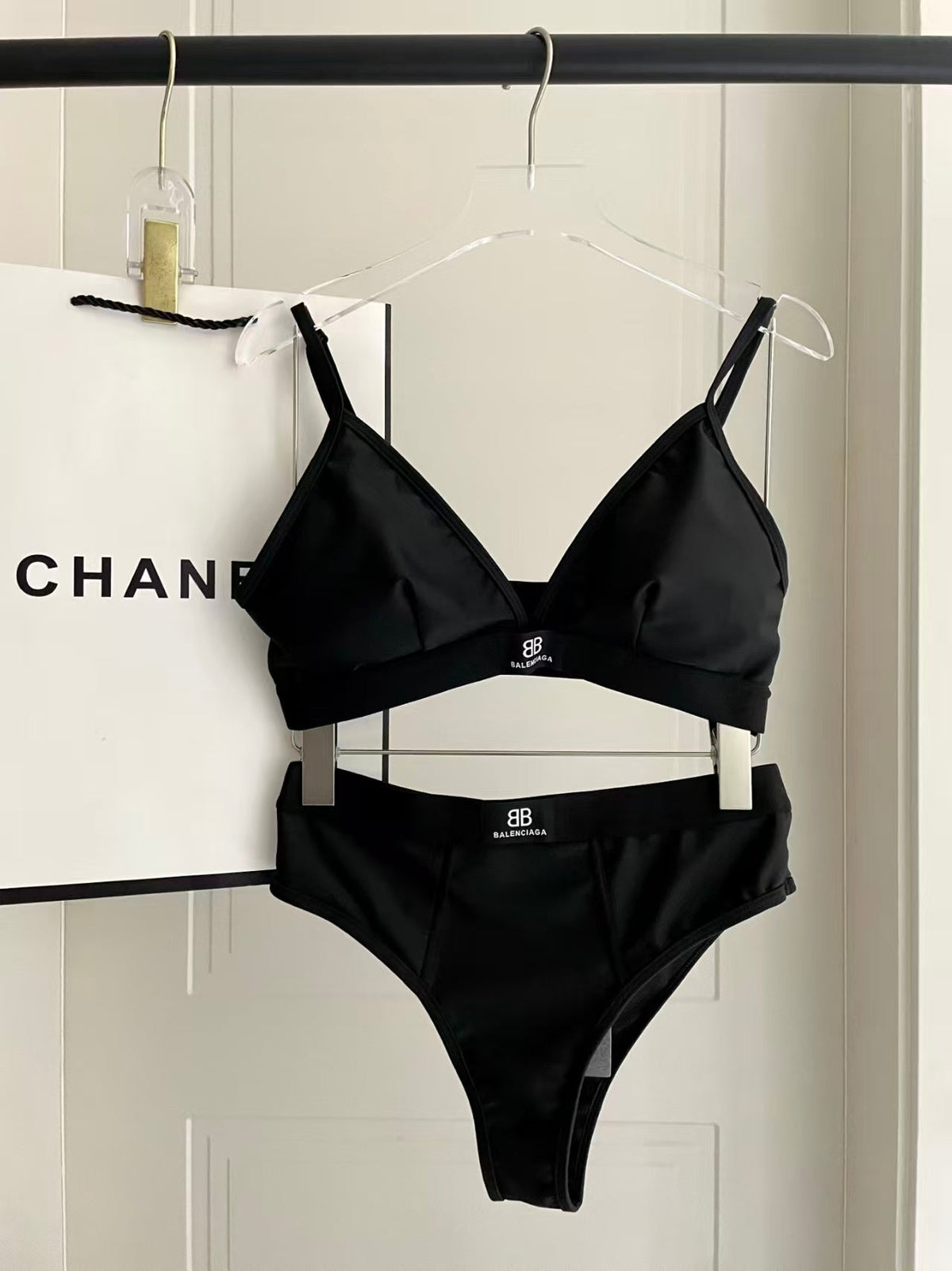 New letter split swimsuit