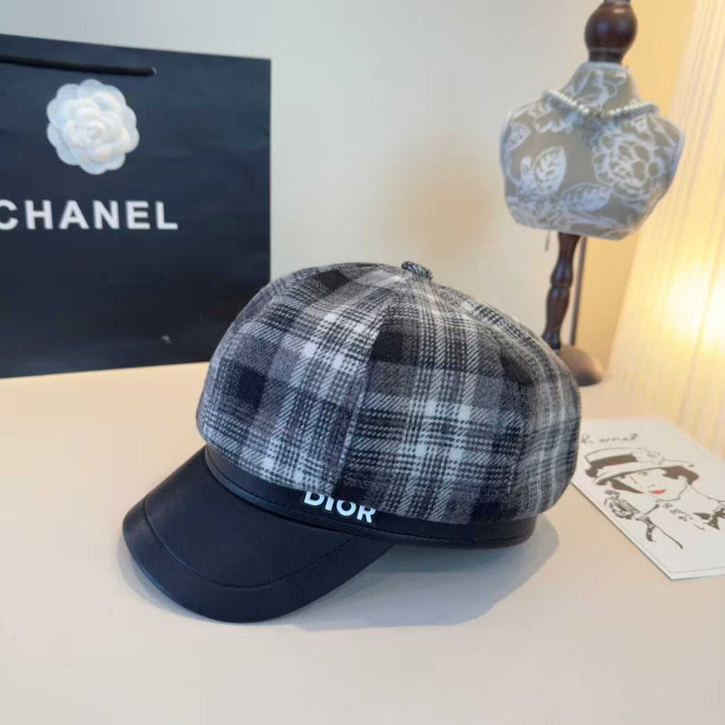 New plaid hat