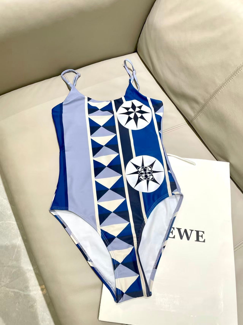 New one-piece printed swimsuit