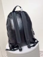 Explosive sheepskin backpack