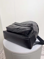 Explosive sheepskin backpack