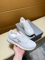 Silk calf leather shoes