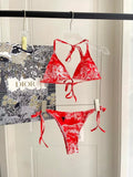 Hot selling animal print camisole swimsuit