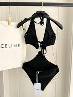New retro patterned swimsuit