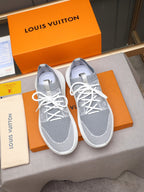 Shape embossed patchwork pattern shoe lace up series