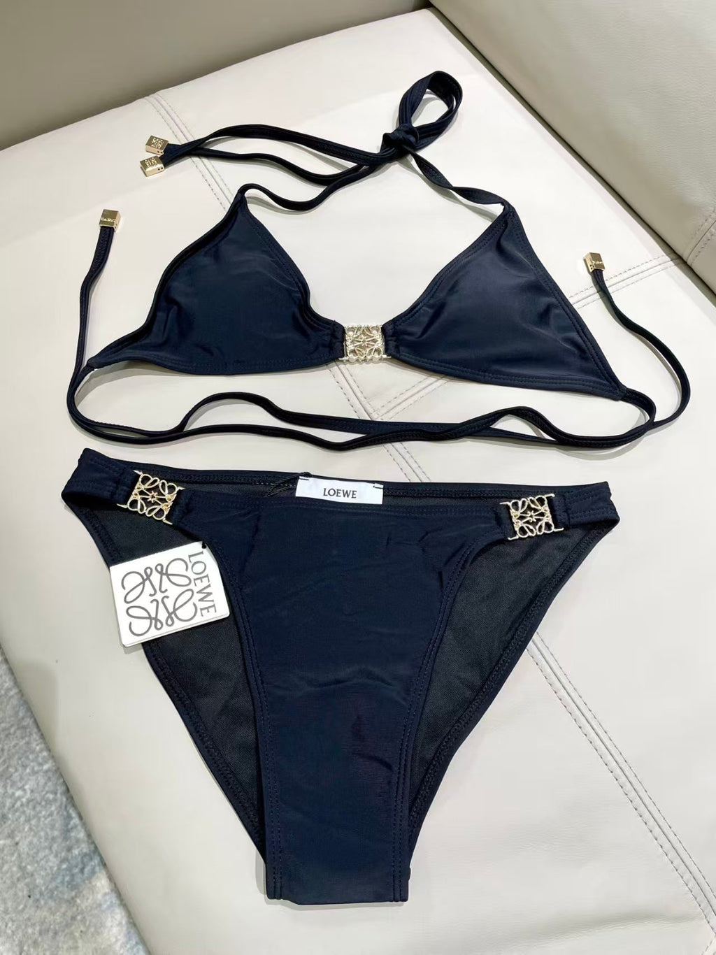 New French strap swimsuit