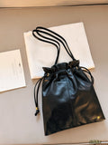 Half round horizontal half moon bag