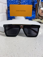 New Korean style personalized wide edge thick frame sunglasses