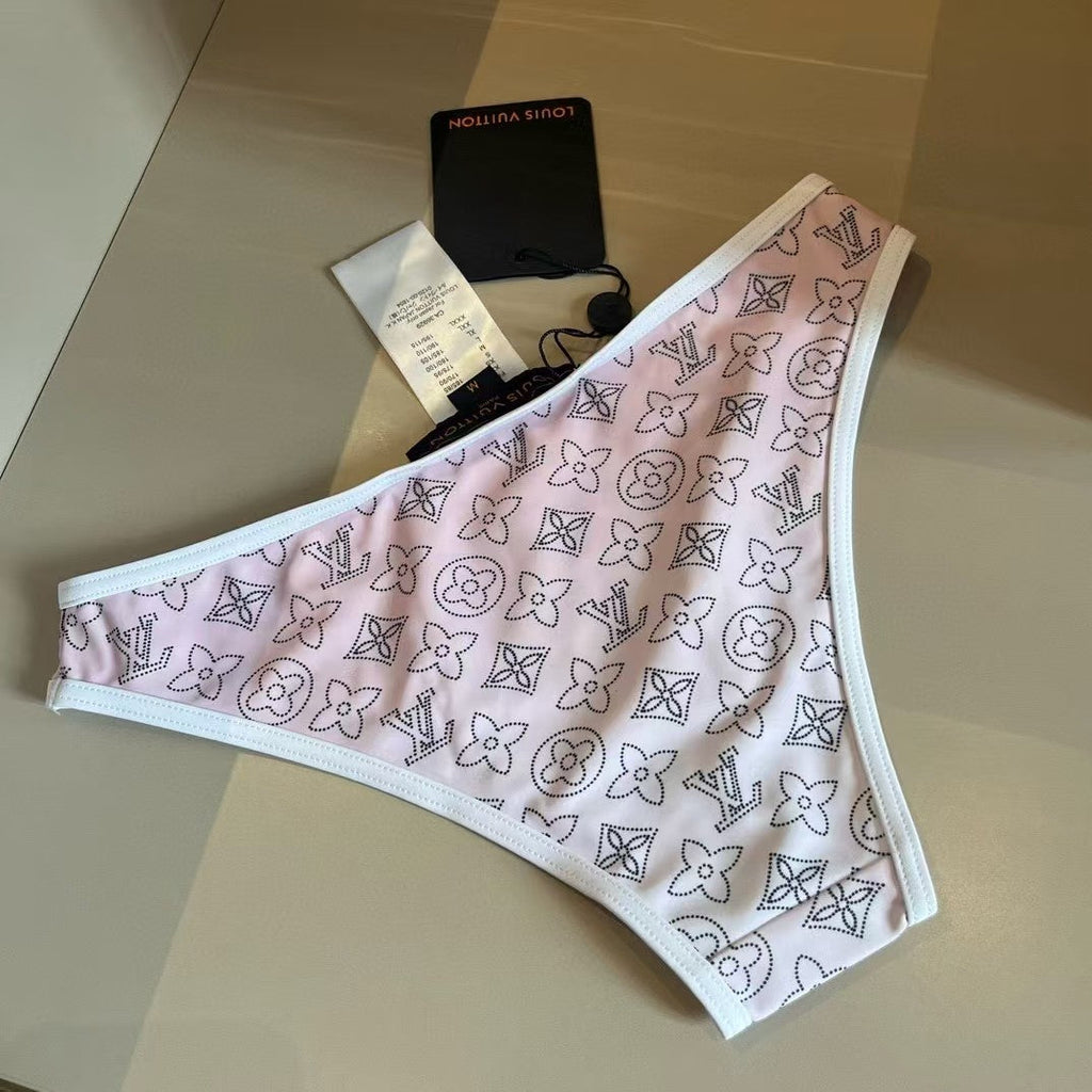 New strap split swimsuit