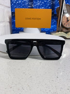New Korean style personalized wide edge thick frame sunglasses