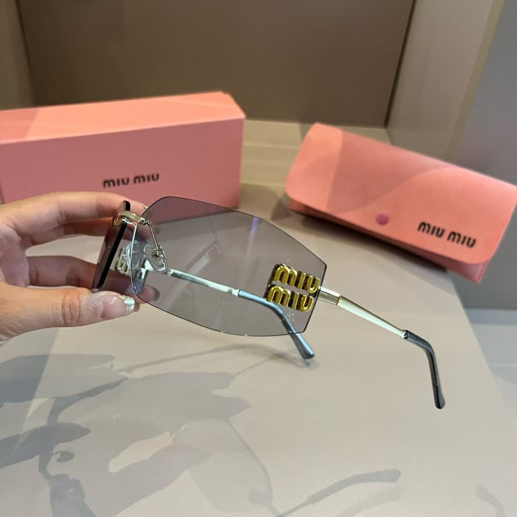 New frameless sunglasses