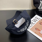 Embroidered letter baseball cap