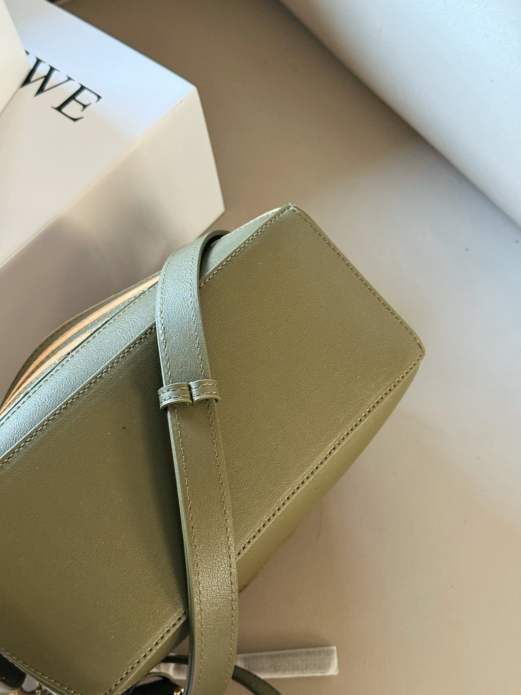 Matte leather patchwork color geometric bag cowhide