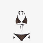 New split camisole swimsuit