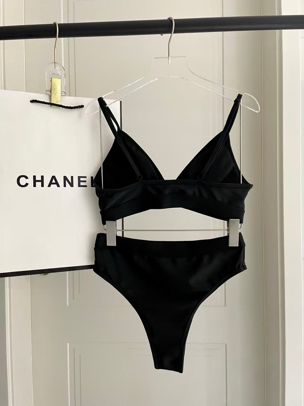 New letter split swimsuit
