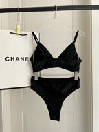 New letter split swimsuit