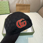 Embroidered baseball cap on the side