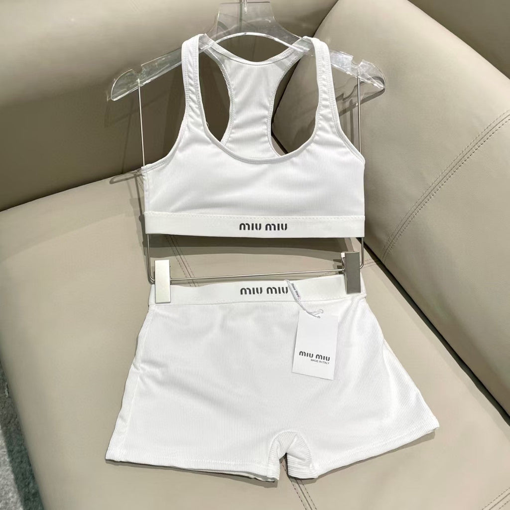New Knitted Split Swimsuit