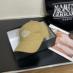 Embroidered letter baseball cap