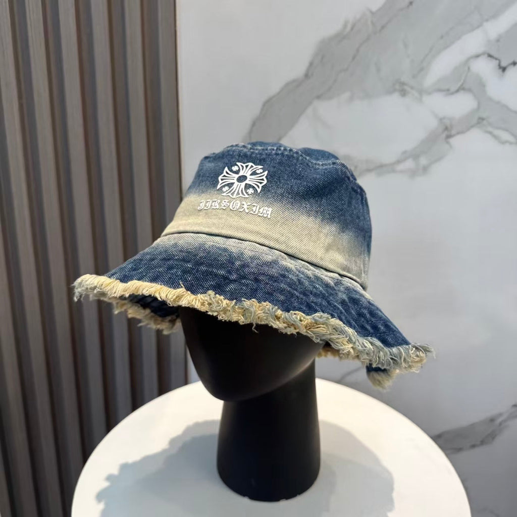 New denim fisherman hat
