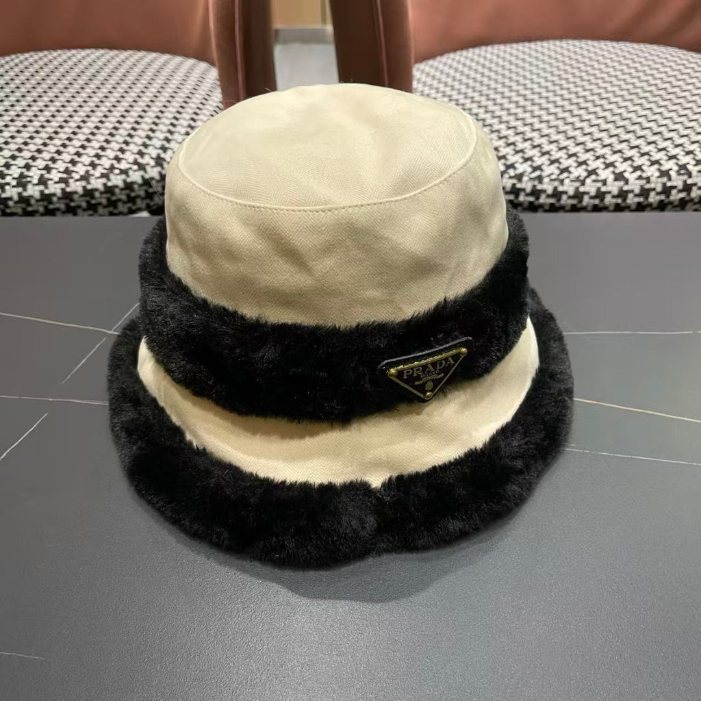 New furry fisherman hat