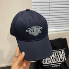 Embroidered letter baseball cap