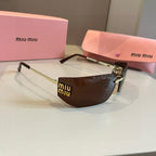 New frameless sunglasses
