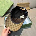 Tiger head woven baseball cap