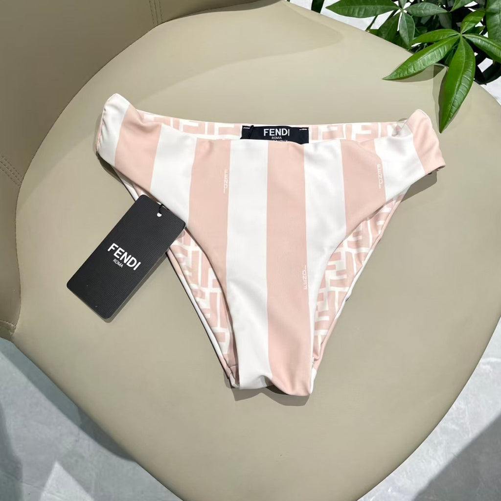 New printed split swimsuit