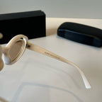 Explosive elliptical sunglasses
