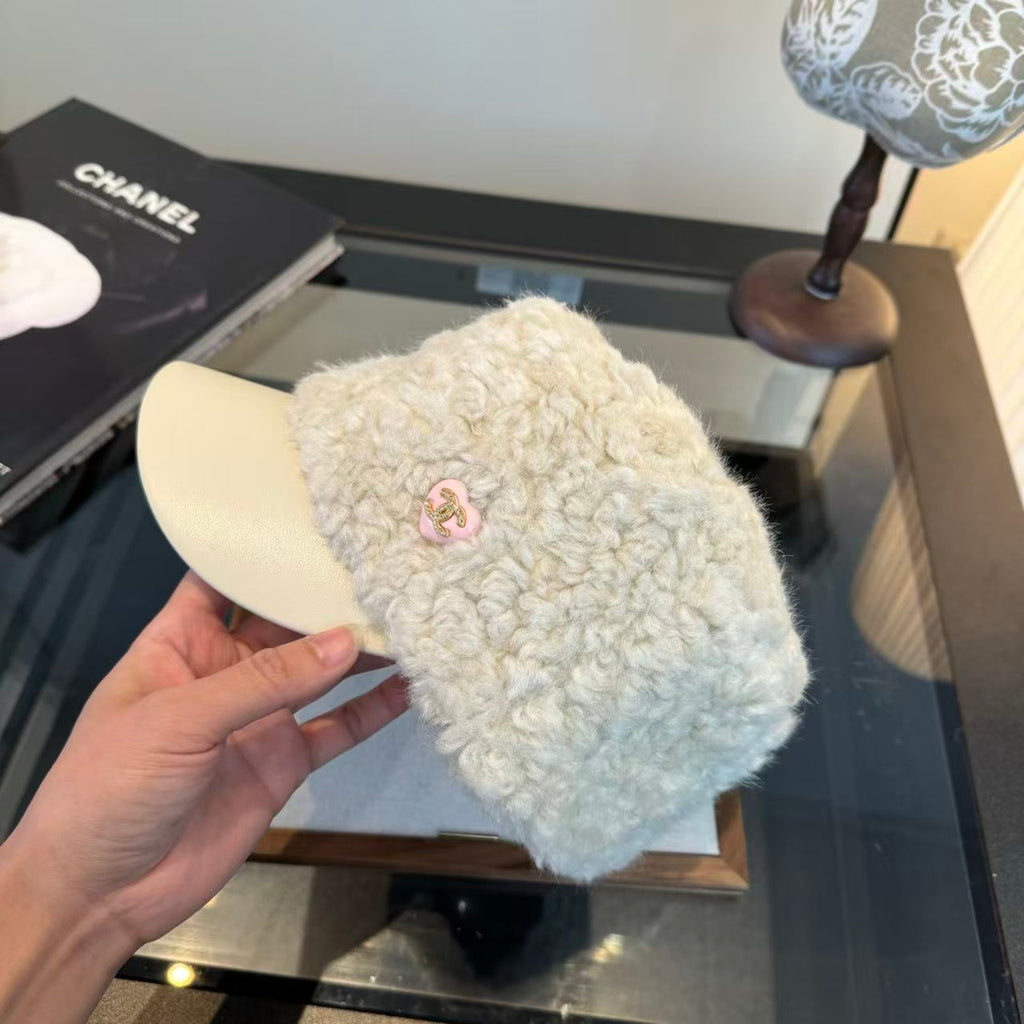 New wool ducktongue military cap