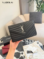 Black gold caviar envelope