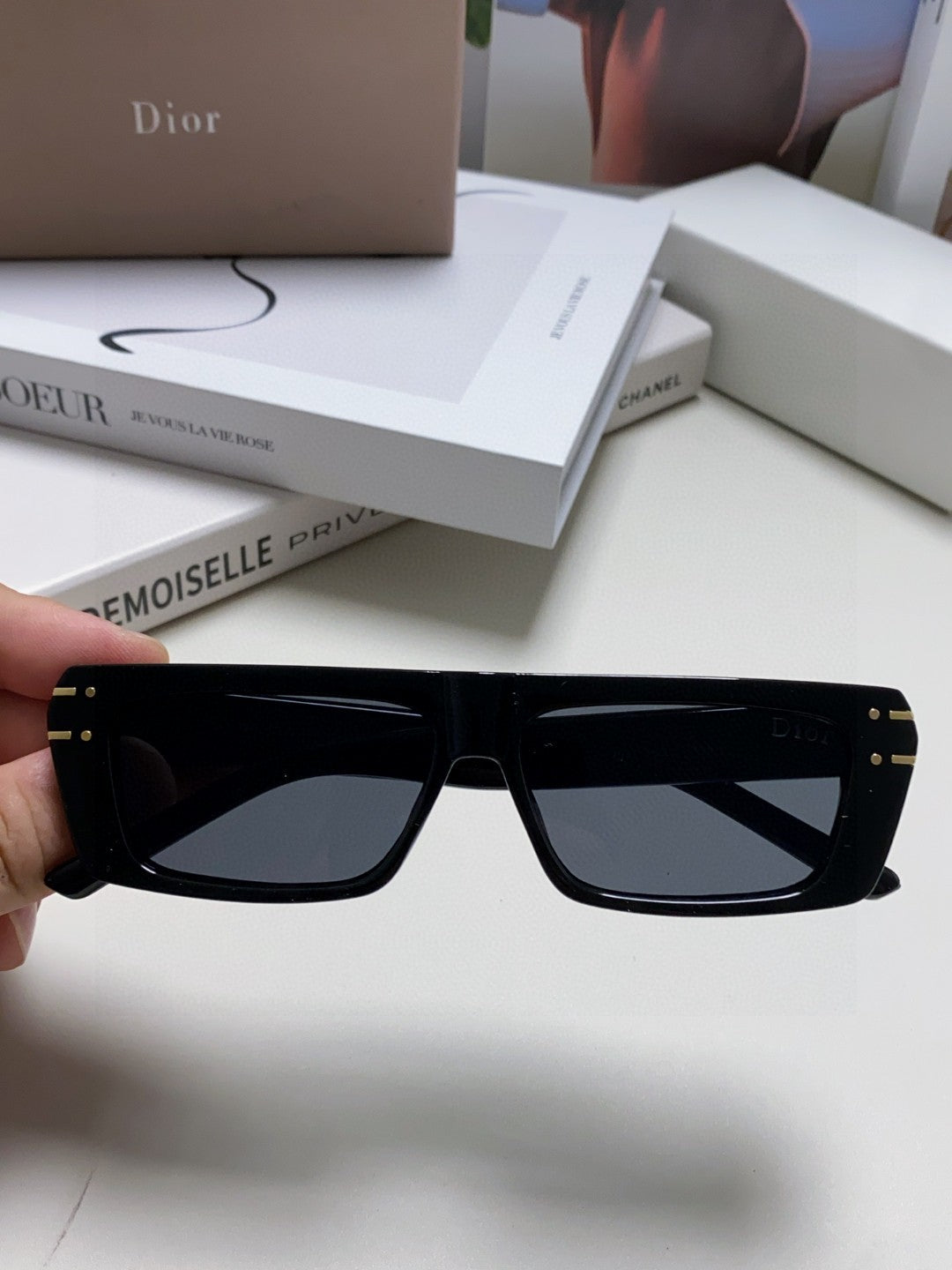 UV resistant natural sun shading driving sunglasses