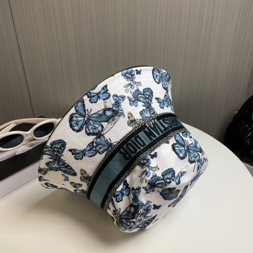 Flower fisherman hat