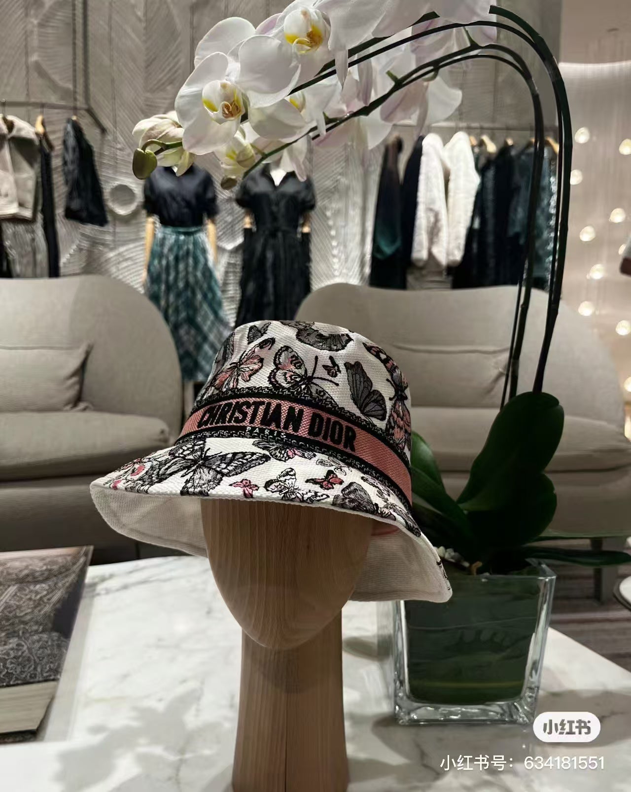 Flower fisherman hat