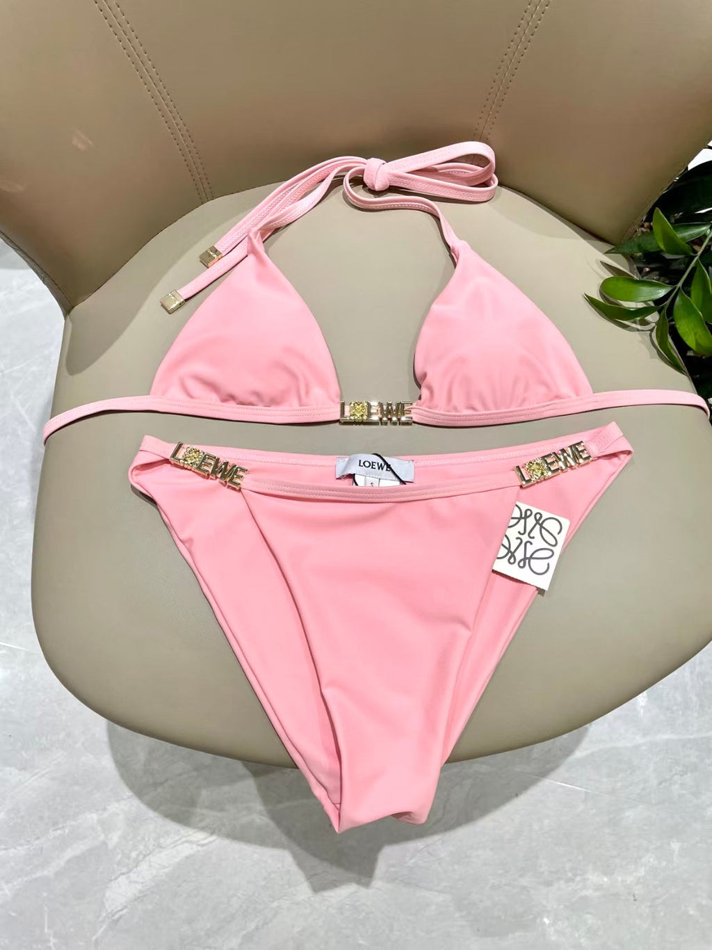 New split swimsuit