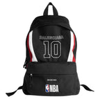 Co branded embroidered logo backpack